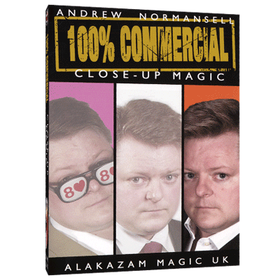 【Murphy's Magic DL】 『ハンドマジック100パーセントコマーシャルボリューム3』 アンドリュー・ノーマンセル / 100 percent Commercial Volume 3 - Close-Up Magic by Andrew Normansell video DOWNLOAD