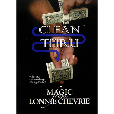 【Murphy's Magic DL】Clean Thru - Clear Thru by Lonnie Chevrie and Kozmo Magic video DOWNLOAD