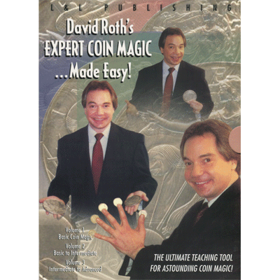 【Murphy's Magic DL】 『デビッド・ロス エキスパート コイン マジック メイド イージー 3 ボリューム セット』 マーフィーズ・マジック / David Roth Expert Coin Magic Made Easy (3 Vol. set) video DOWNLOAD