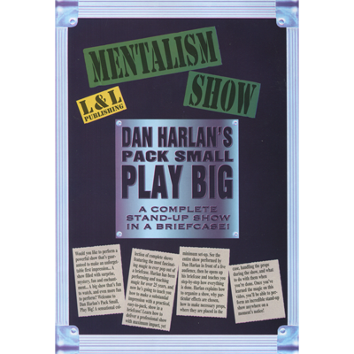 【Murphy's Magic DL】 『ハーラン・メンタリズム・ショー・ビデオ・ダウンロード』 マーフィーズ・マジック / Harlan Mentalism Show video DOWNLOAD