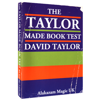【Murphy's Magic DL】 『テイラーメイドブックテスト』 デイビッド・テイラー / Taylor Made Book Test by David Taylor video DOWNLOAD