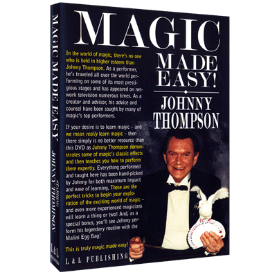 【Murphy's Magic DL】 『ジョニー・トンプソンズ・マジック・メイド・イージー』 L&Lパブリッシング / Johnny Thompson's Magic Made Easy by L&L Publishing video DOWNLOAD