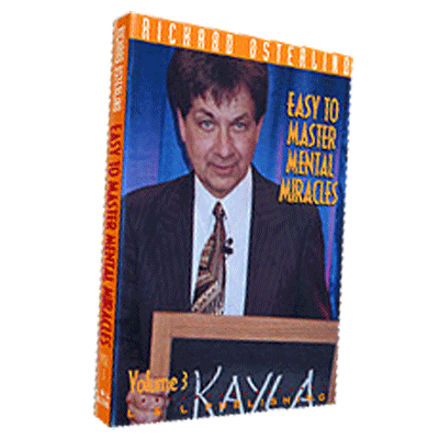 【Murphy's Magic DL】Easy to Master Mental Miracles Volume 3 by Richard Osterlind and L&L Publishing video DOWNLOAD