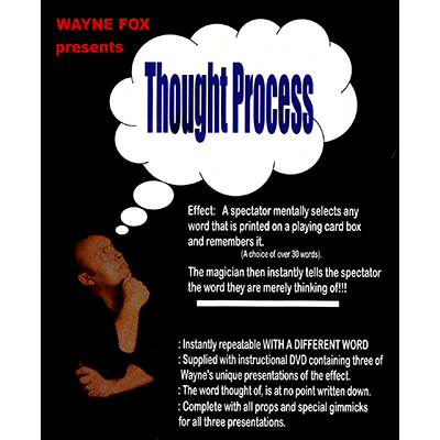 【Murphy's Magic DL】 『ソート・プロセス』 マーチャント・オブ・マジック・ウェイン・フォックス / Thought Process by Merchant of Magic and Wayne Fox video DOWNLOAD