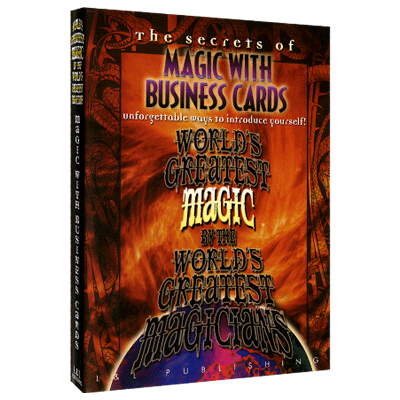 【Murphy's Magic DL】 『マジック・ウィズ・ビジネス・カード』 マーフィーズ・マジック / Magic with Business Cards (World's Greatest Magic) video DOWNLOAD