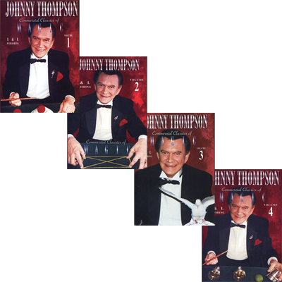 【Murphy's Magic DL】 『ジョニー・トンプソン コマーシャル セット ボリューム 1 スルー 4』 マーフィーズ・マジック / Johnny Thompson Commercial Set (Vol 1 thru 4) video DOWNLOAD