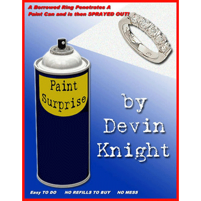 【Murphy's Magic DL】 『ペイント缶サプライズ』 デビン・ナイト / Paint Can Surprise by Devin Knight - eBook DOWNLOAD