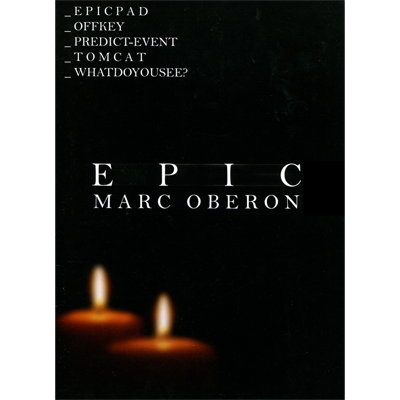 【Murphy's Magic DL】 『エピック』 マーク・オベロン / Epic by Marc Oberon - eBook DOWNLOAD