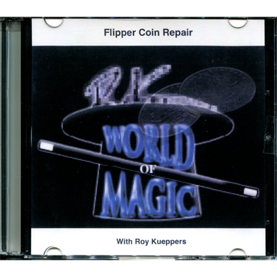 【Murphy's Magic DL】 『フリッパーコインリペア』 ロイ・キュッパーズ / Flipper Coin Repair by Roy Kueppers - Video DOWNLOAD