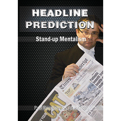 【Murphy's Magic DL】 『ヘッドライン・プレディクション・プロ・シリーズ・ボリューム8』 ポール・ロムハニー / Headline Prediction (Pro Series Vol 8) by Paul Romhany - eBook DOWNLOAD