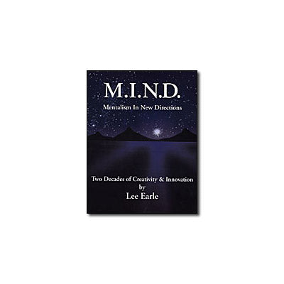 【Murphy's Magic DL】 『メンタリズム・イン・ニュー・ダイレクションズ・マインド』 リー・アール / Mentalism In New Directions (M.I.N.D.) by Lee Earle - eBook DOWNLOAD