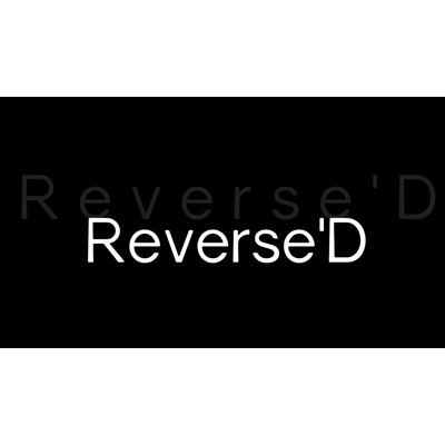 【Murphy's Magic DL】 『リバースD』 リンドン・ジュガルボット,リッチ・ピッコーネ,トム・エルダーフィールド / Reverse D by Lyndon Jugalbot,Rich Piccone and Tom Elderfield - Video DOWNLOAD